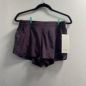 Hotty Hot Low-Rise Lined Short 2.5" - Purple